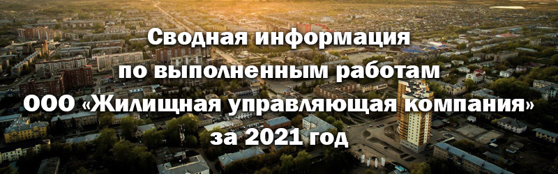 Сводный отчет за 2021 год